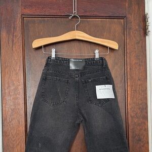 Alexander Wang Charcoal Bite Jeans